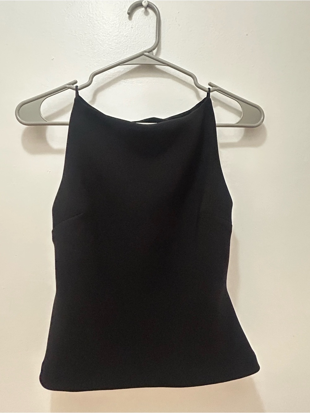 bec + bridge Black Halter Camisole Top